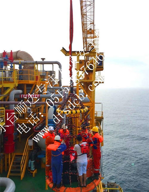 海洋石油设施用ABS等五大船级社认证载人穿梭吊篮平台人员转移吊笼